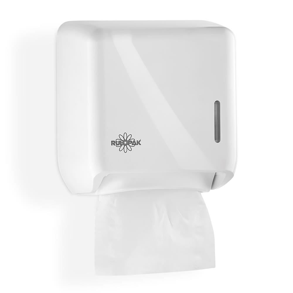 Tekçek Tuvalet Kağıdı Dispenseri Mini Beyaz
